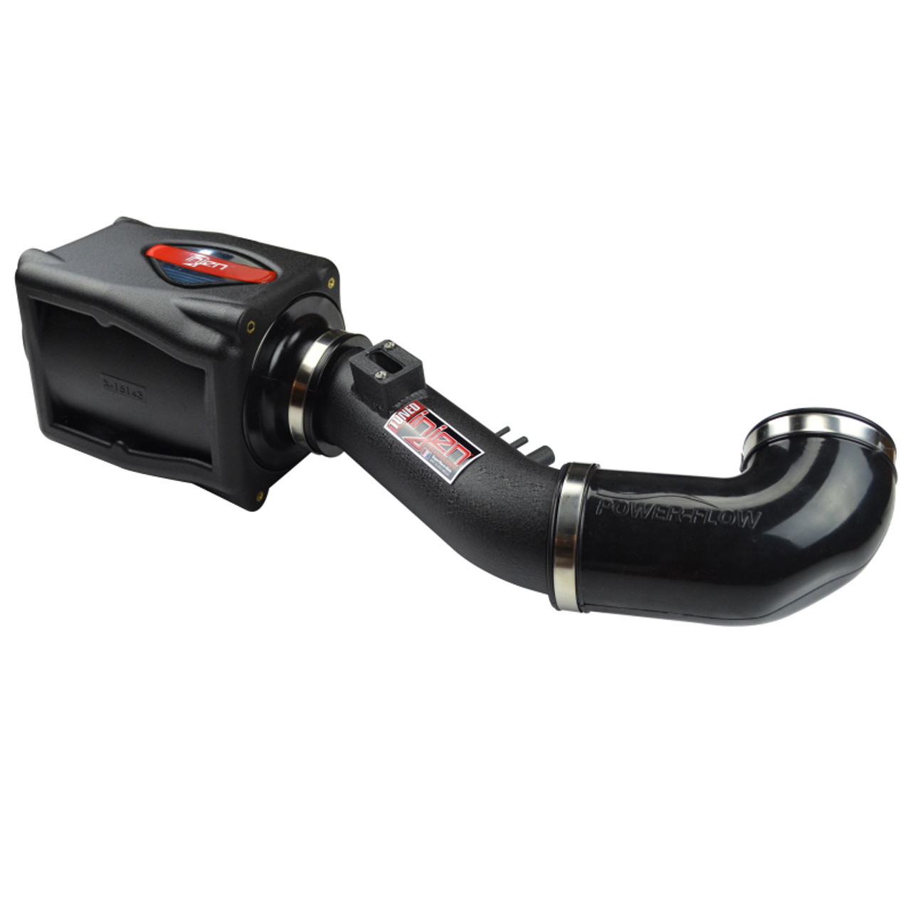 Injen 05-06 Tundra / Sequoia 4.7L V8 w/ Power Box Wrinkle Black Power-Flow Air Intake System - PF2019WB
