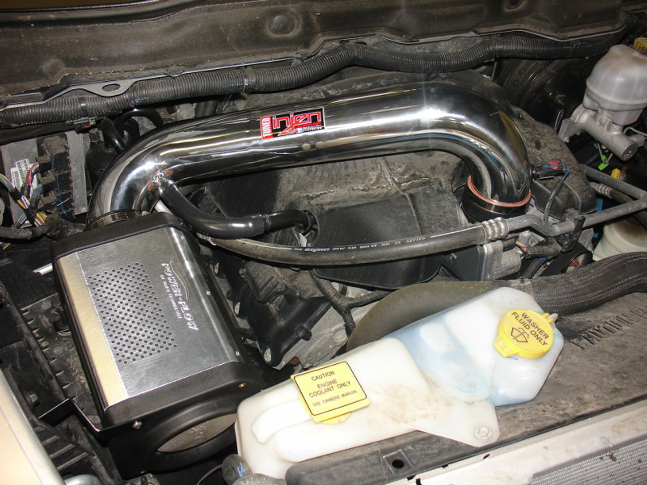 Injen 09-10 Dodge Ram Truck 5.7L-V8 HEMI Power Flow w/ Box Wrinkle Black Power-Flow Air Intake Syste - PF8051WB