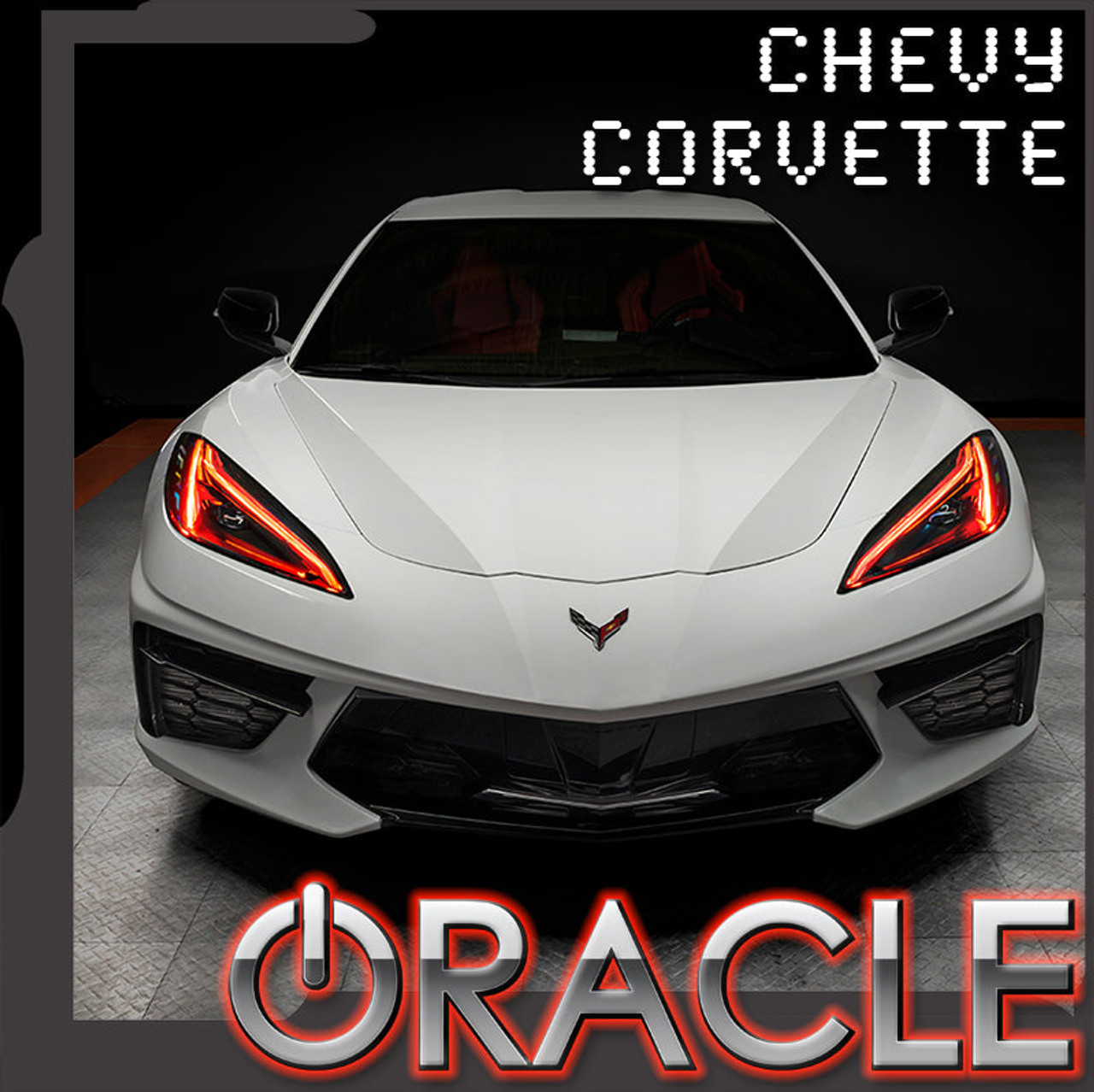 Oracle RGB+A Headlight DRL Kit - Simple Controller - C8 Corvette