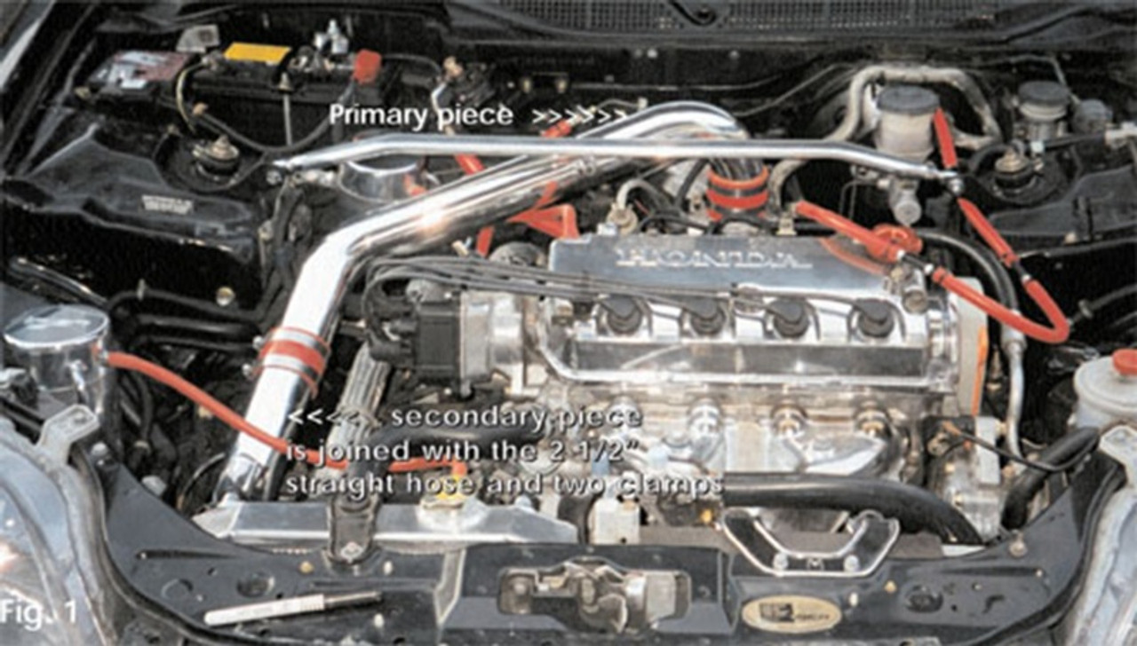 Injen 96-00 Civic Cx Dx Lx Polished Cold Air Intake - RD1540P