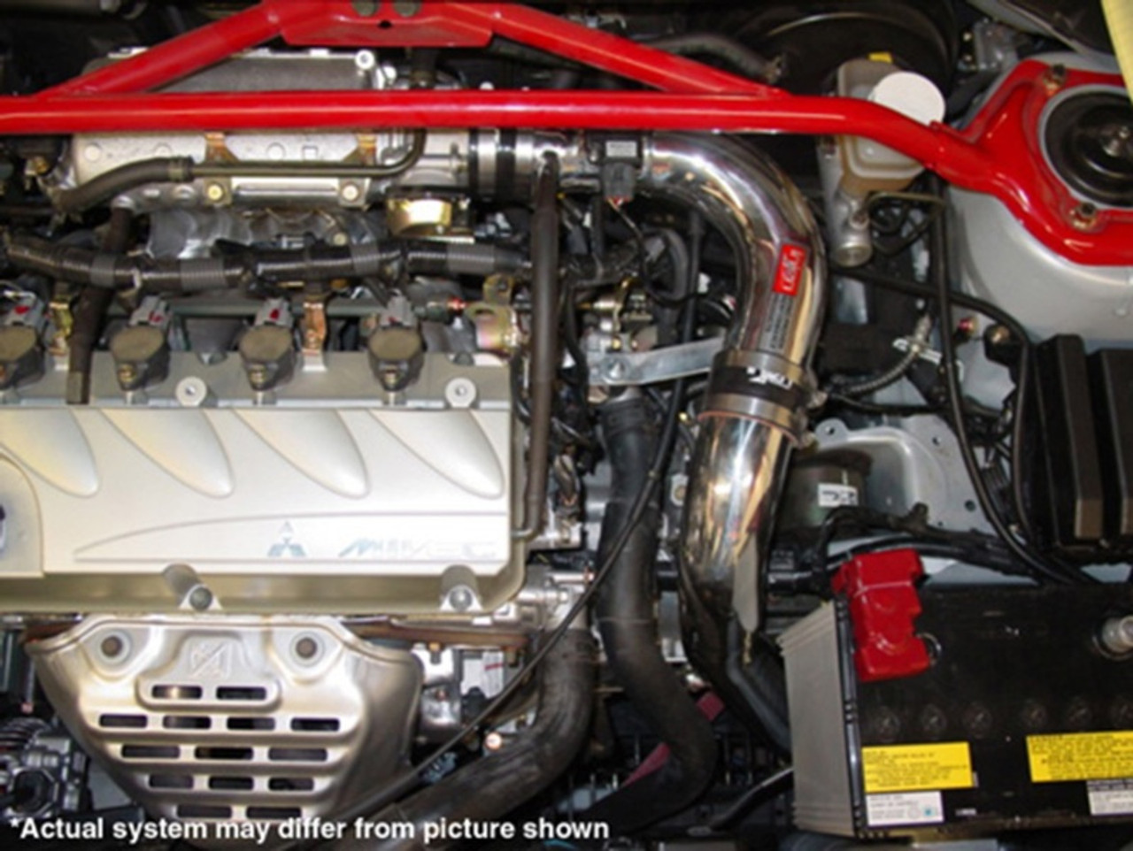 Injen 04-05 Lancer Ralliart Manual Polished Cold Air Intake - RD1833P