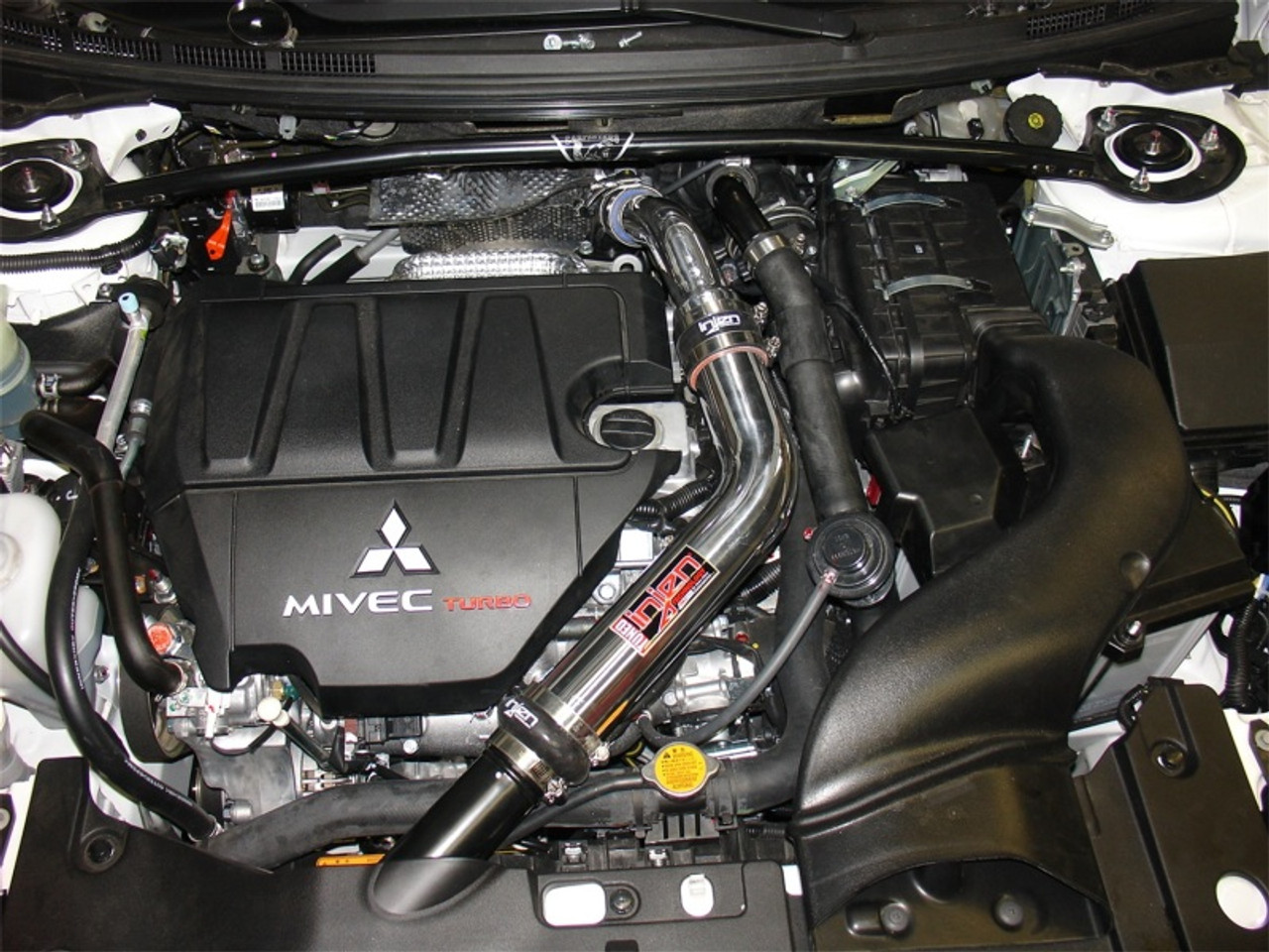 Injen 2009 Lancer Ralliart 2.0L Turbo Polished Upper Intercooler Pipe Kit - SES1837ICP