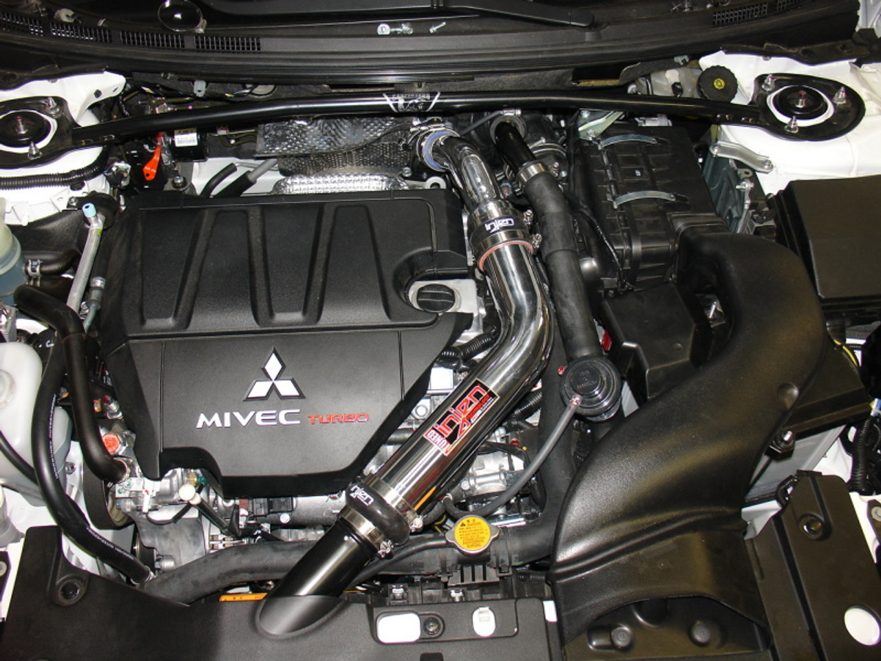 Injen 2009-11 Lancer Ralliart 2.0L Turbo Black Upper Intercooler Pipe Kit - SES1837ICPBLK