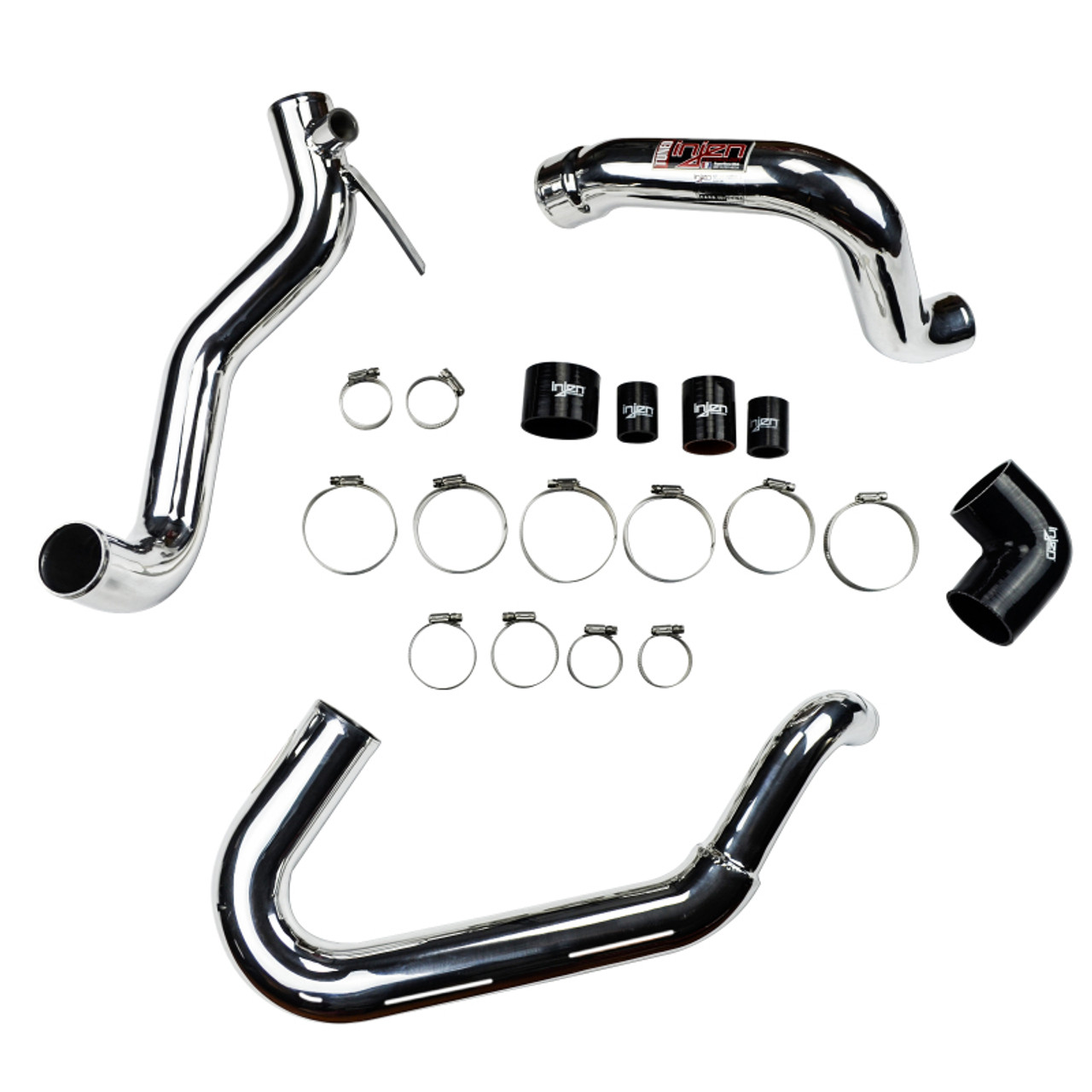 Injen 03-06 Evo 8/9/MR Intercooler Pipe Kit (Will Not Work w/ Factory Air Box) - SES1898ICP