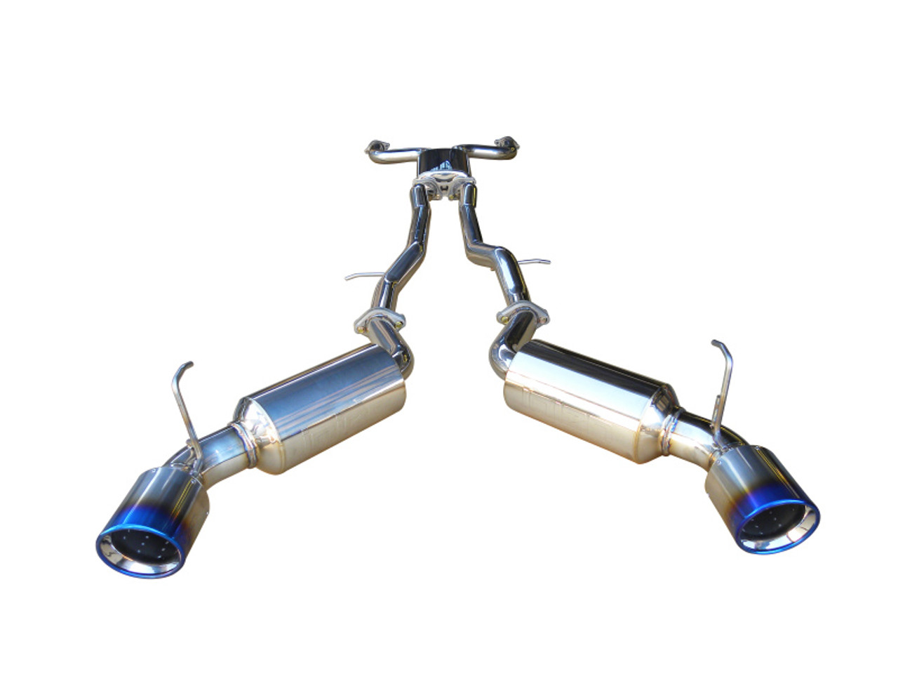 Injen 08-13 Infiniti G37/G37 IPL Coupe 3.7L 76mm Stainless Steel Exhaust w/ Titanium Tips - SES1997TT