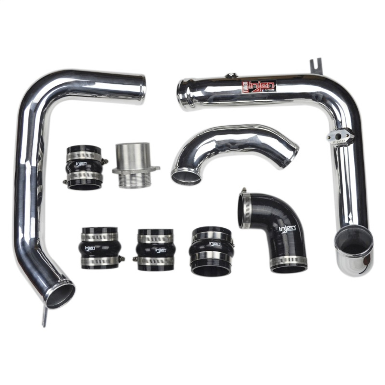 Injen 15-19 Volkswagen GTI (MK7) 2.0L Turbo TSI Aluminum Intercooler Piping Kit - Polished - SES3078ICP