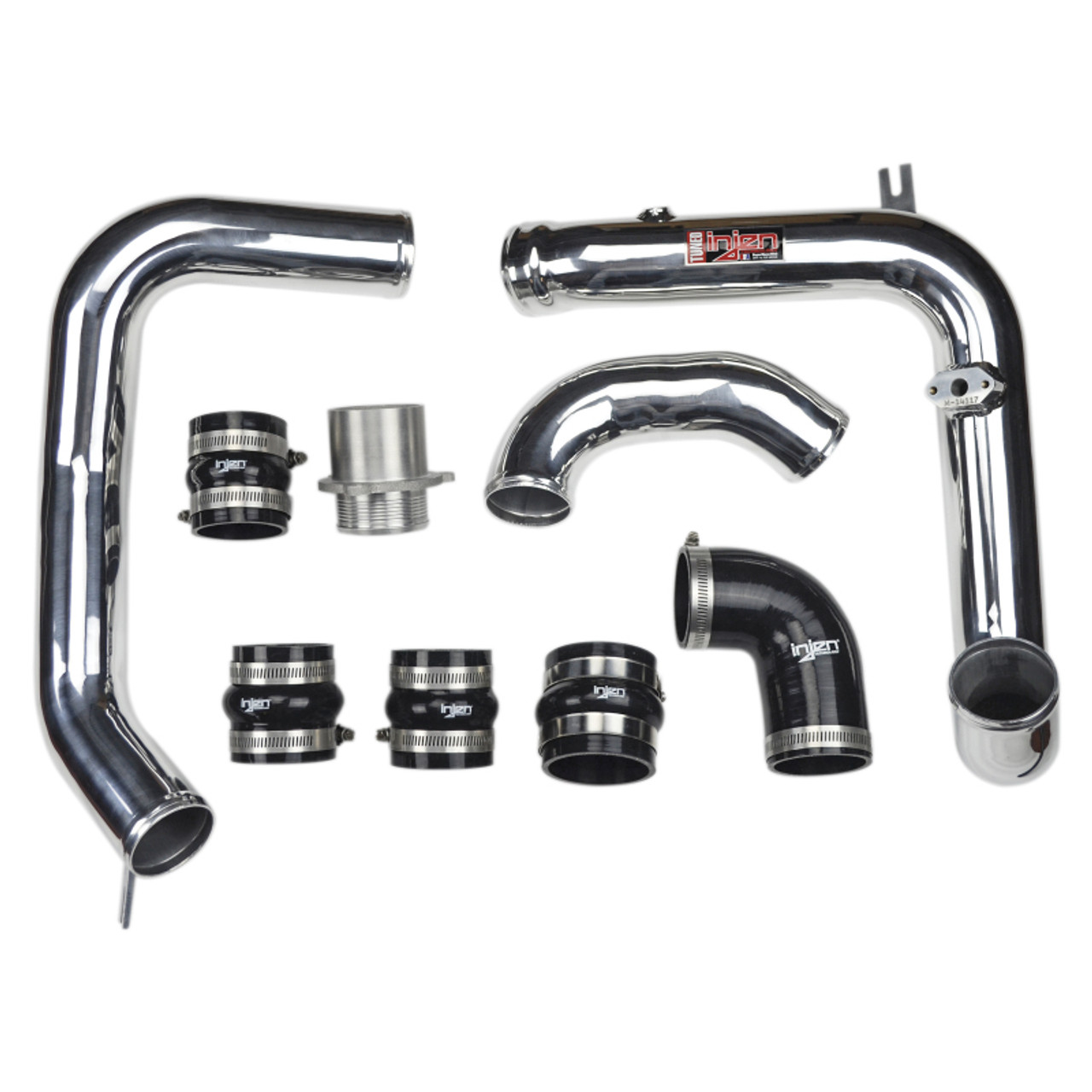 Injen 15-19 Volkswagen GTI (MK7) 2.0L Turbo TSI Aluminum Intercooler Piping Kit - Polished - SES3078ICP