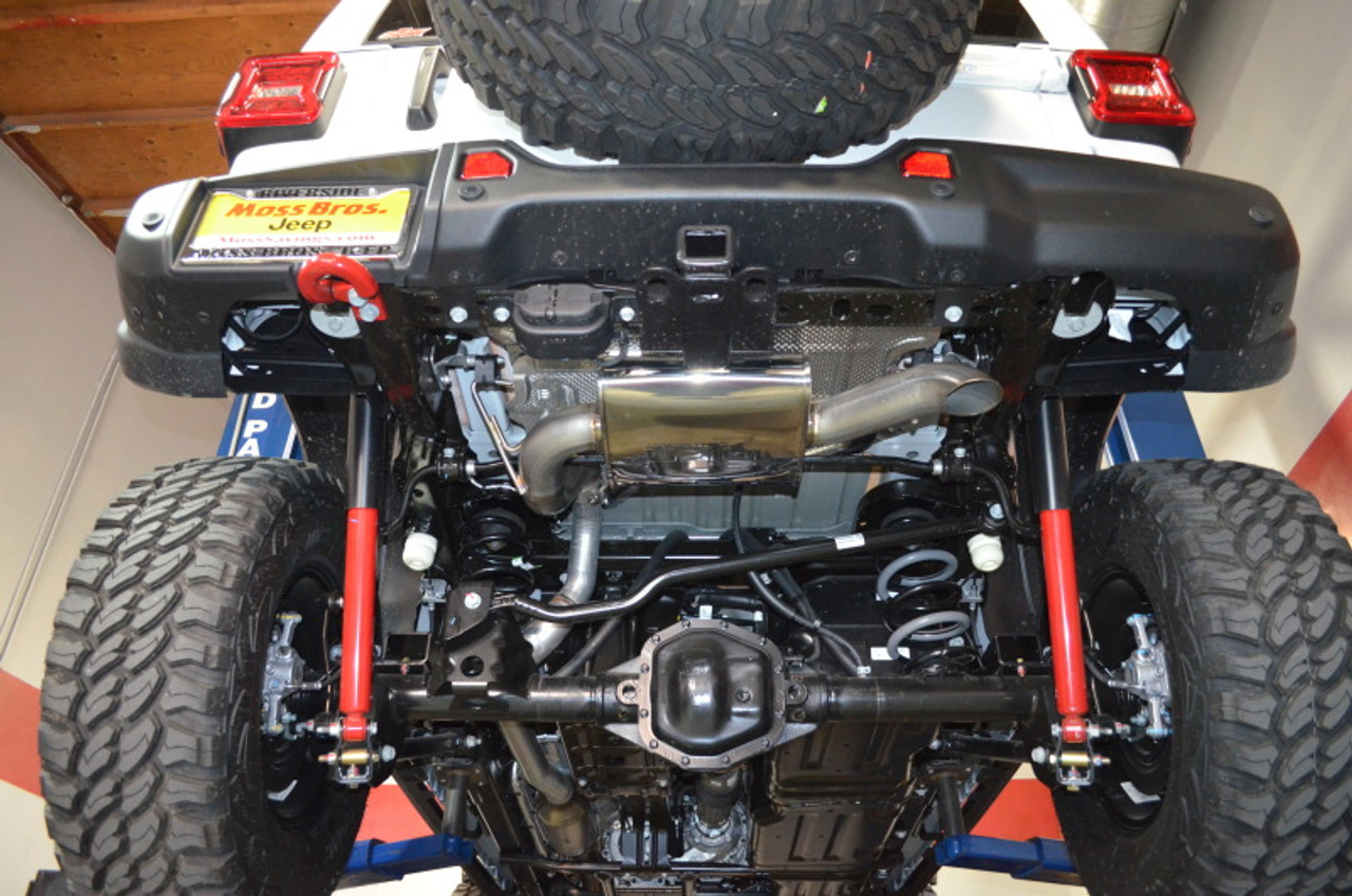 Injen 18-20 Jeep Wrangler JL V6-3.6L & L4-2.0L(t) High Tuck Axle Back Exhaust - SES5006AB