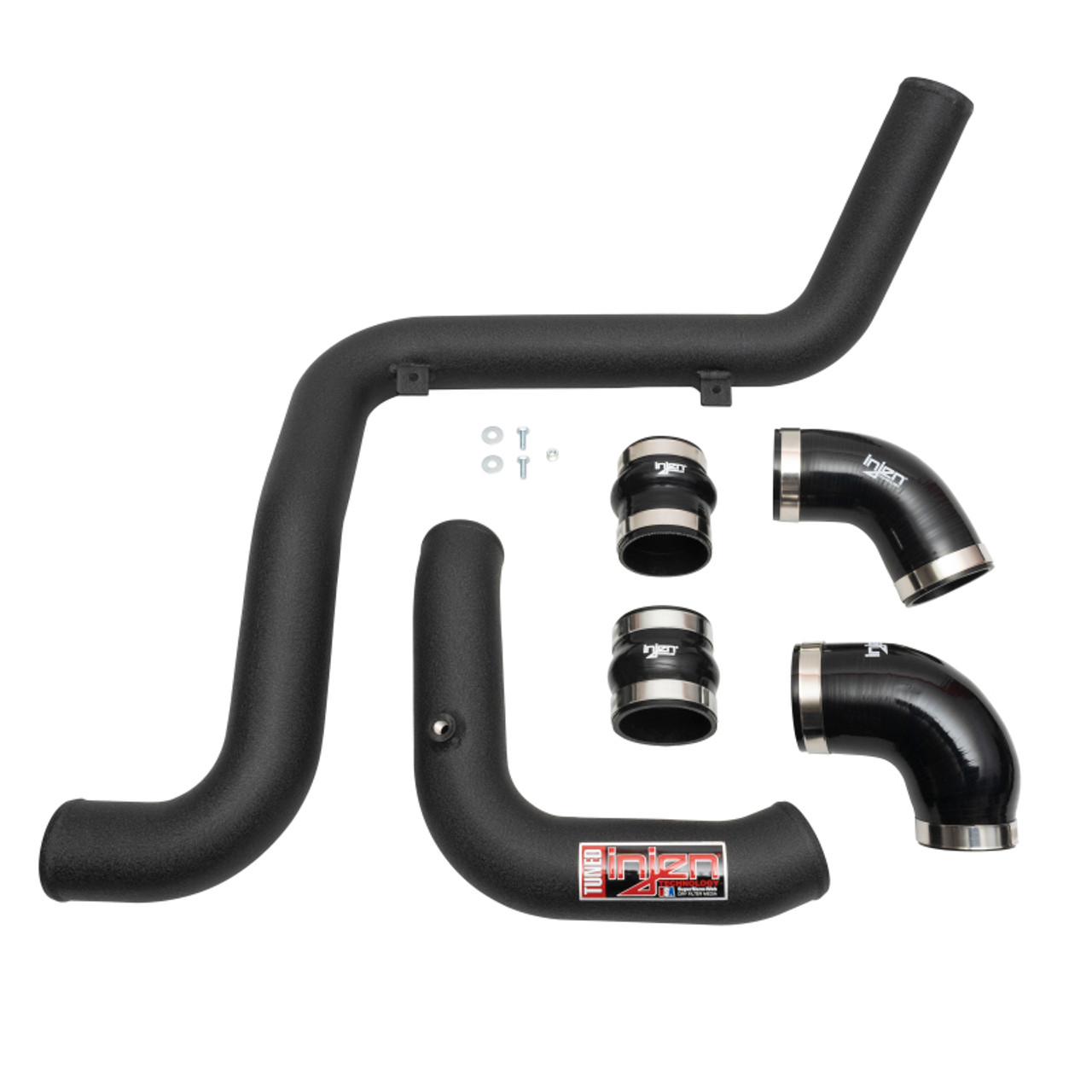 Injen 13-18 Ford Focus ST L4 2.0L Turbo SES Intercooler Pipes Wrinkle Red - SES9002ICPWR