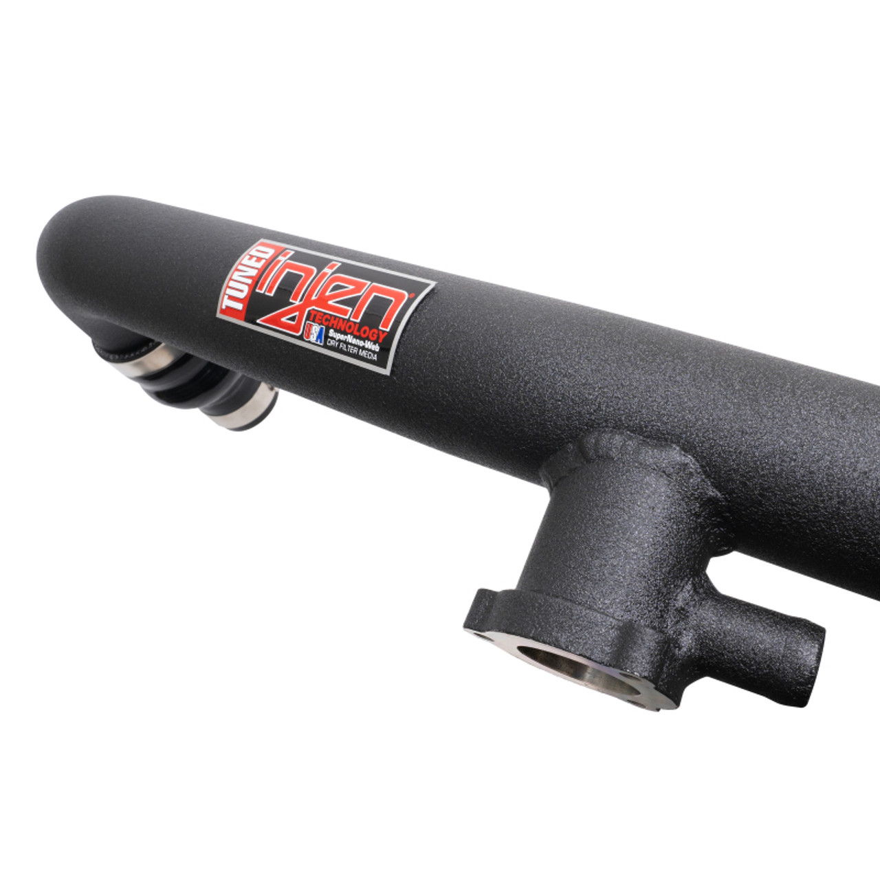 Injen 21-23 Ford Bronco 2.7L V6 (TT) EcoBoost SES Intercooler Pipes - Wrinkle Black - SES9301ICPWB