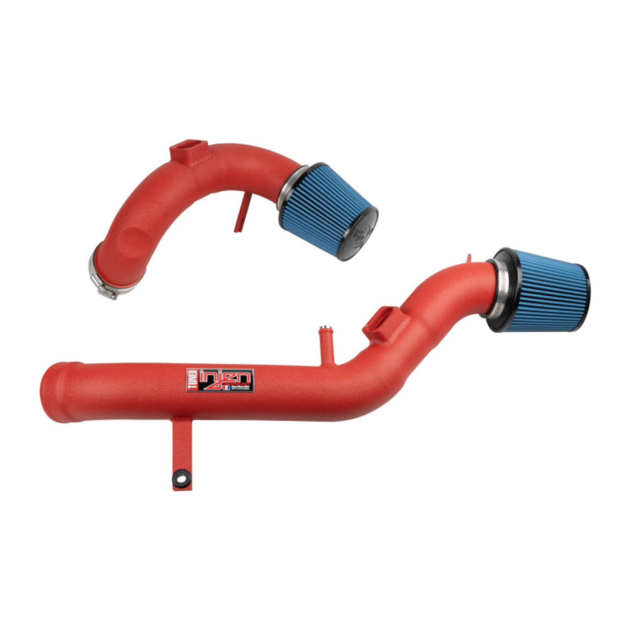 Injen 2015 M3/M4 3.0L Twin Turbo Wrinkle Red Short Ram 2pc. Intake System w/ MR Technology - SP1116WR