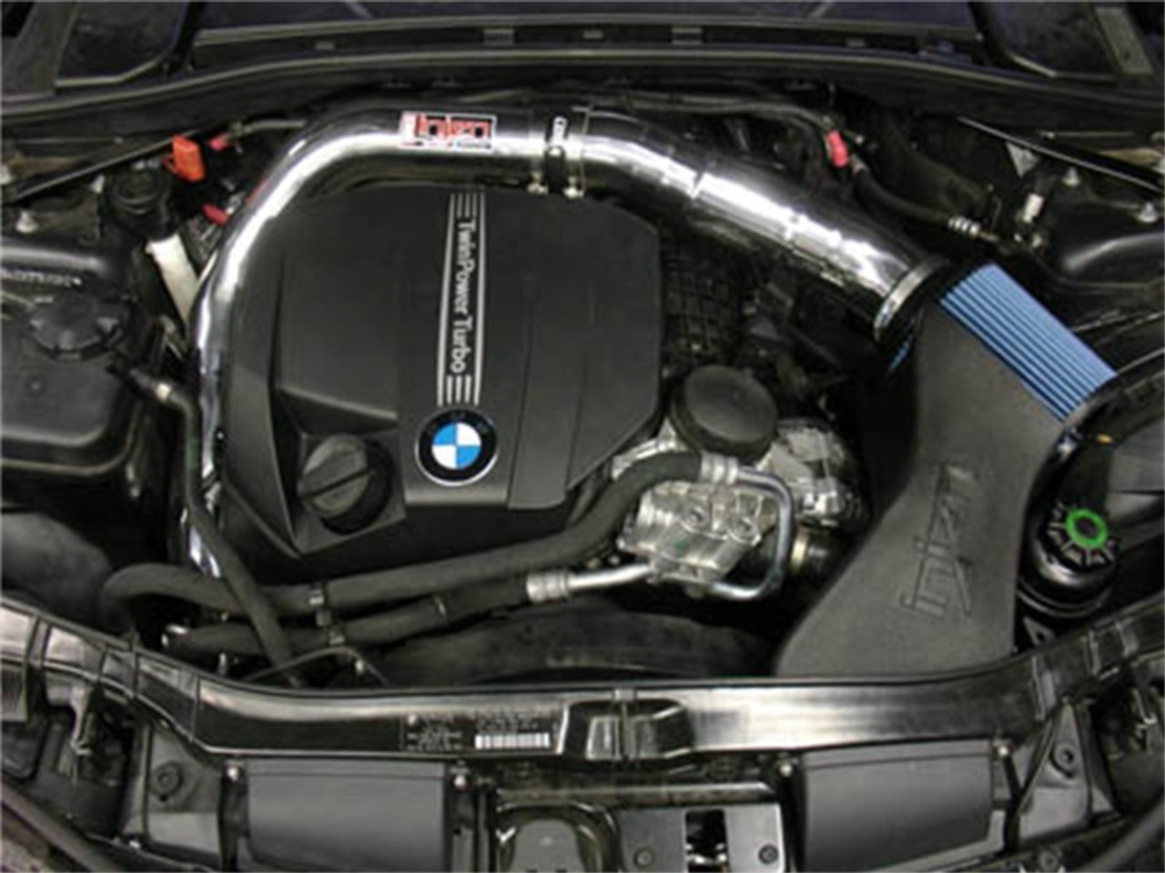 Injen 11 BMW E82 135i (N55) Turbo/E90 335i Polished Tuned Air Intake w/ MR Technology, Air Fusion - SP1126P