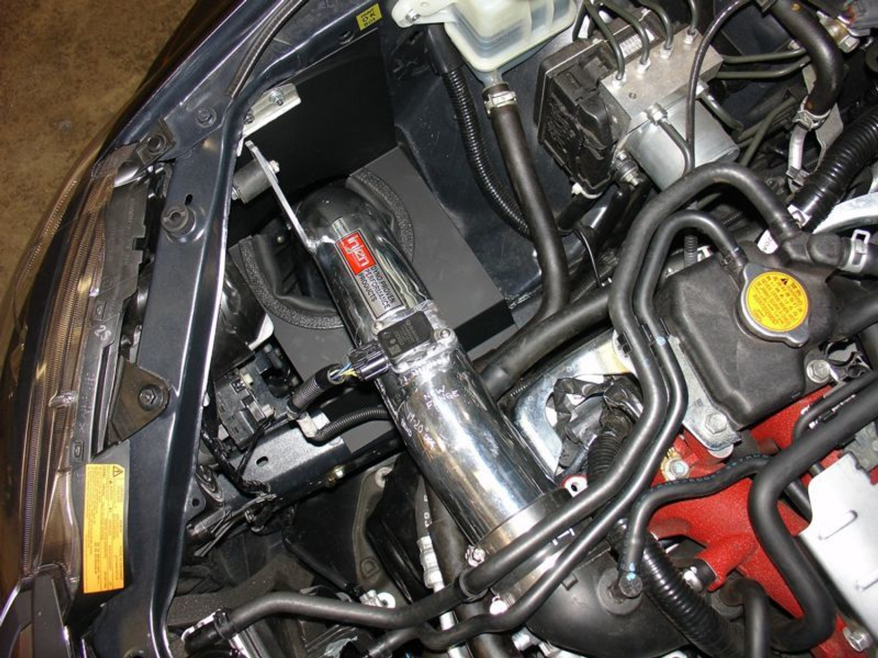 Injen 2014 Subaru Impreza WRX/STi 2.5L 4 Cyl.(Turbo) Polished Cold Air Intake w/ Heat Shield - SP1205P