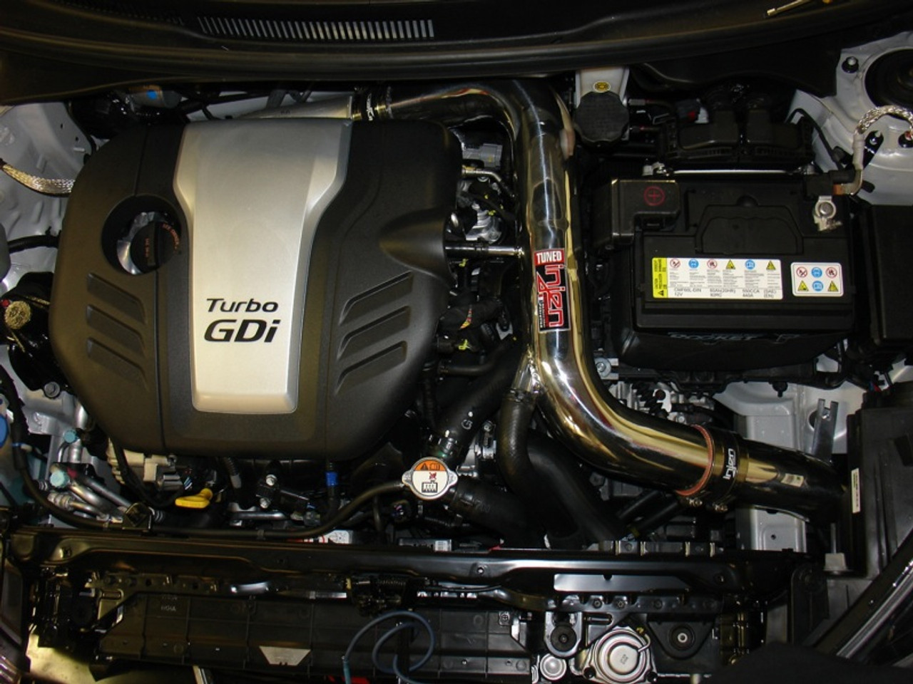 Injen 13 Hyundai Veloster Turbo 1.6L 4cyl Turbo GDI Black Cold Air Intake - SP1341BLK