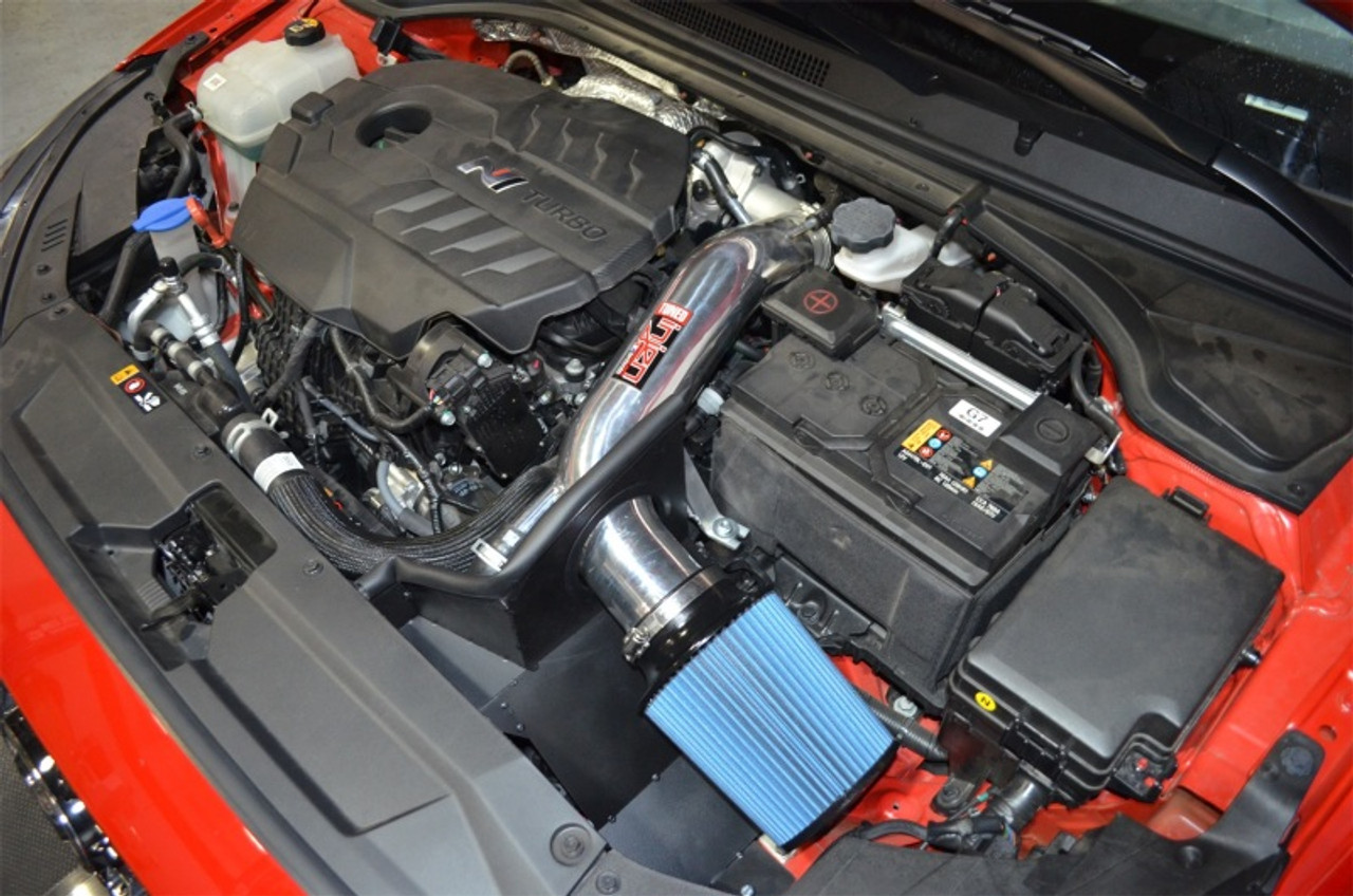 Injen 2020 Hyundai Veloster N 2.0L Turbo Polished Cold Air Intake System - SP1343P