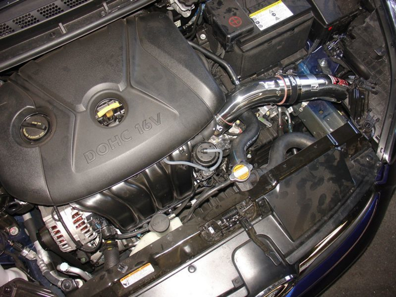 Injen 11-12 Hyundai Elantra 1.8L 4cyl Black Tuned Cold Air Intake w/ MR Tech & Web Nano-Fiber Filter - SP1360BLK
