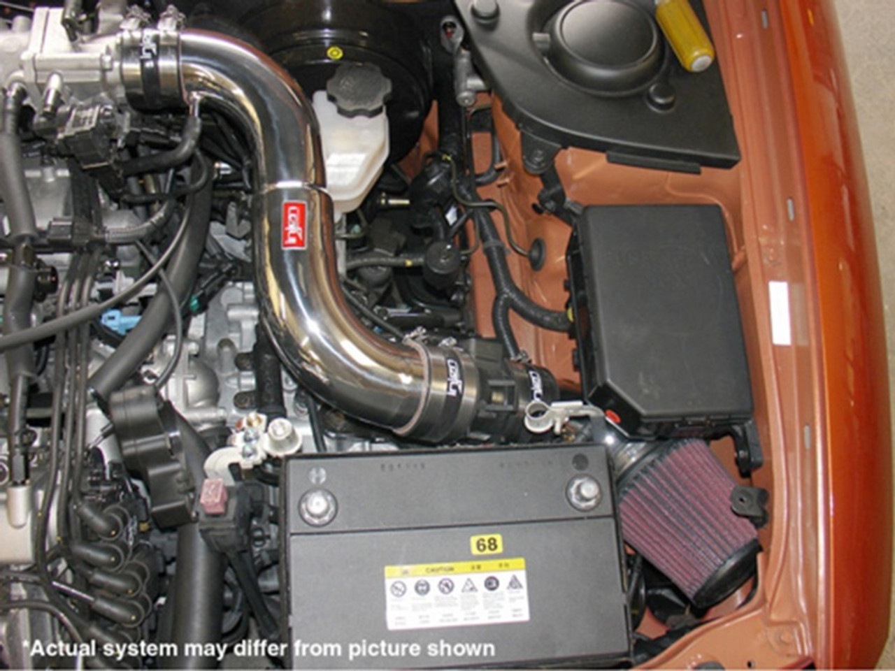 Injen 05-06 Tiburon 2.7L V6 Black Short Ram Intake - SP1376BLK