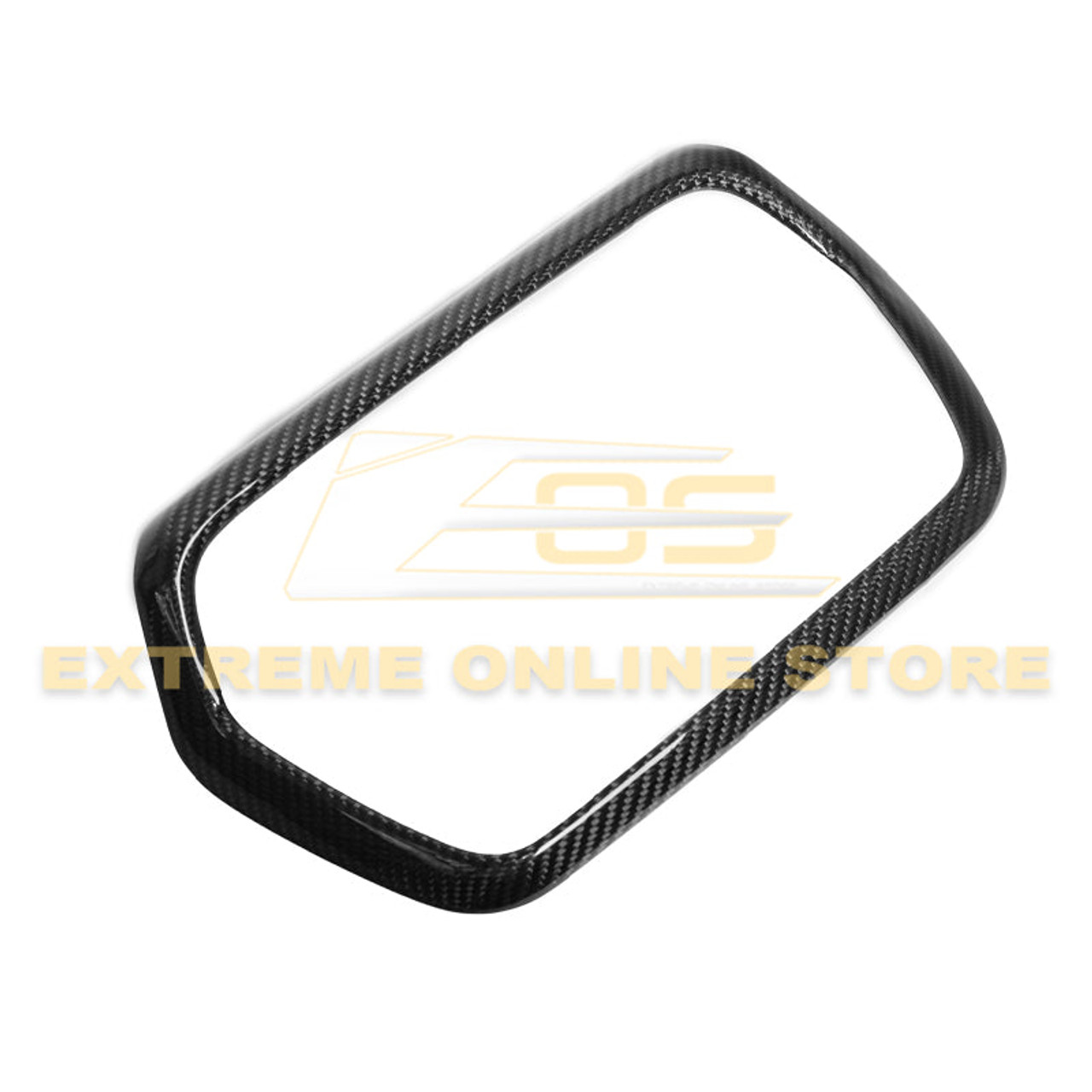 EOS Carbon Fiber Radio Trim Cover - Gen 6 Camaro