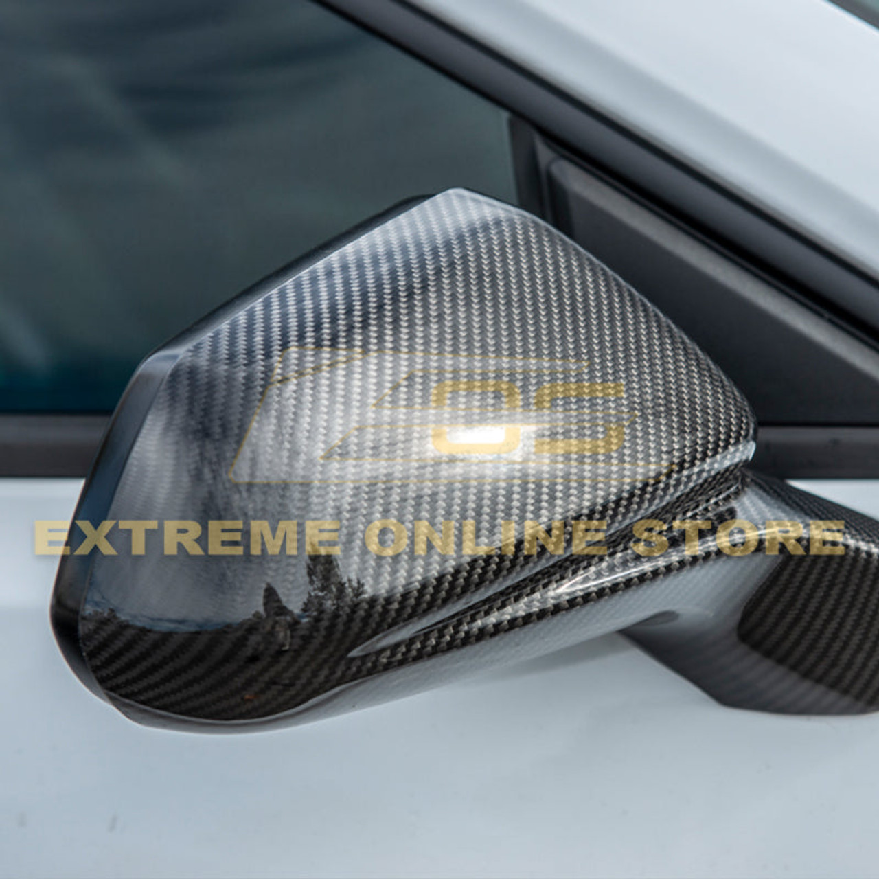 EOS Carbon Fiber Mirror Covers - Gen 6 Camaro