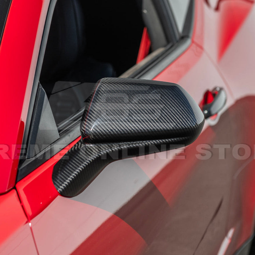 EOS Carbon Fiber Mirror Covers - Gen 6 Camaro (MC-433-BKCF)