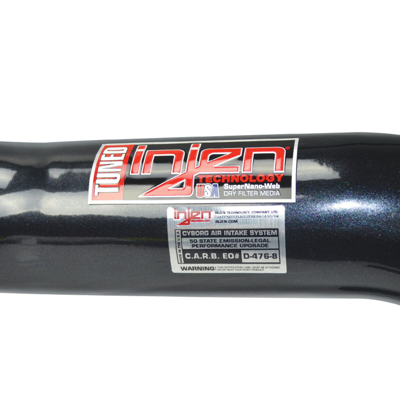 Injen 06-09 Civic Si Coupe & Sedan Black Cold Air Intake - SP1578BLK