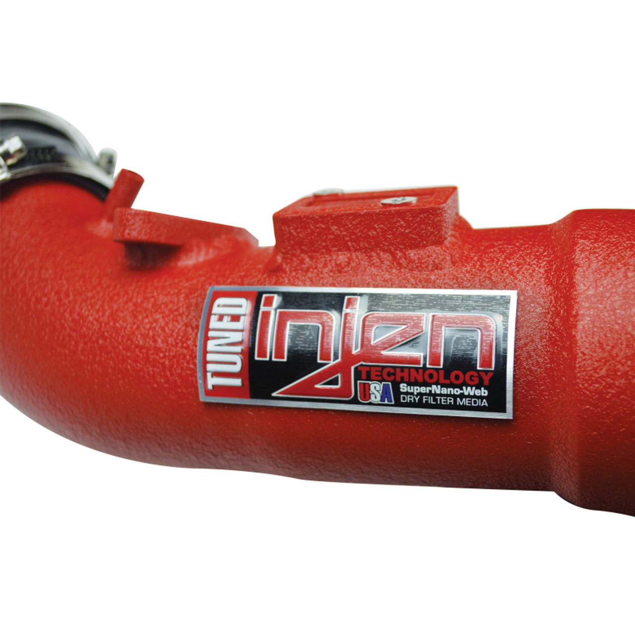 Injen 17-19 Honda Civic Type R 2.0T Wrinkle Red Short Ram Air Intake - SP1583WR