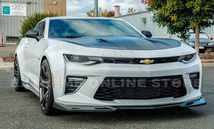 EOS ZL1 Style ABS Side Skirts Rocker Panels Extension For 2016-UP Chevy Camaro SS RS – WSA-SS-160-ABS