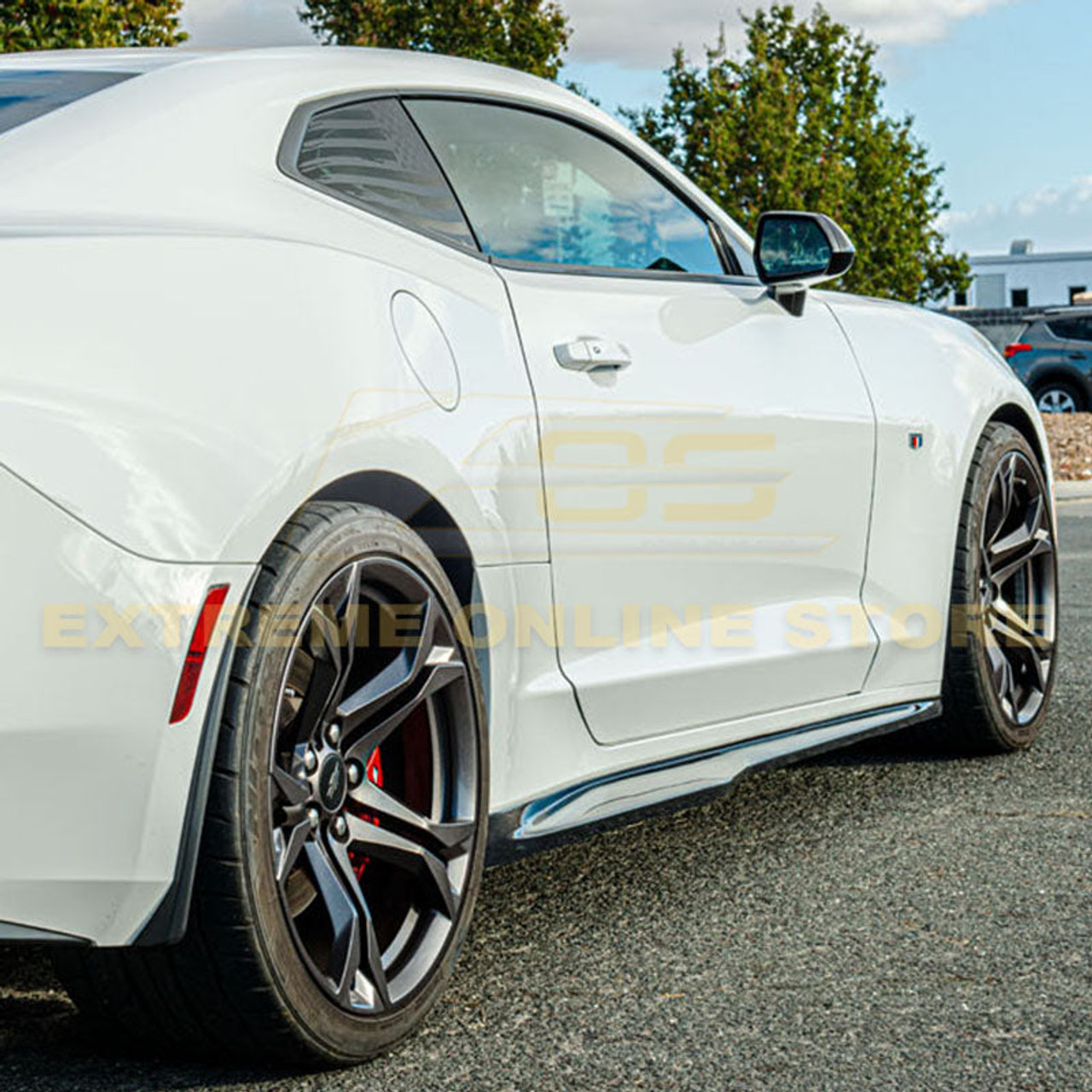 EOS ZL1 Style Side Skirts  - Gloss Black - 16-18 Camaro SS