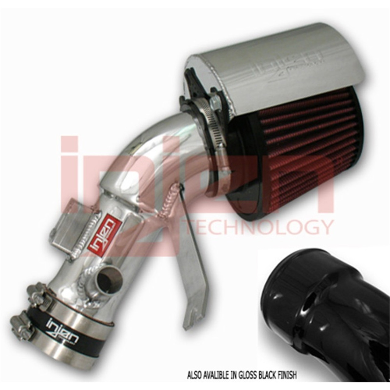 Injen 07-09 Altima 3.5L V6 Coupe & Sedan w/ Heat Shield Black Short Ram Intake - SP1977BLK