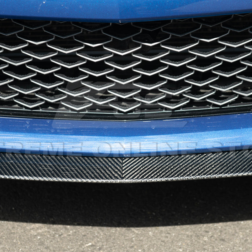 EOS Carbon Fiber Front Splitter & Wheel Arches - 22-24 Cadillac CT5-V Blackwing (FLIP-924-BKCF_SPLITTER-1206-BKCF)