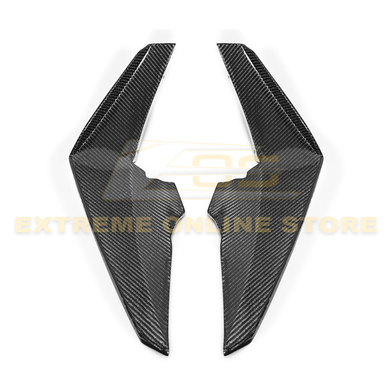 EOS Front Canards - Carbon Fiber - 16-18 Camaro SS