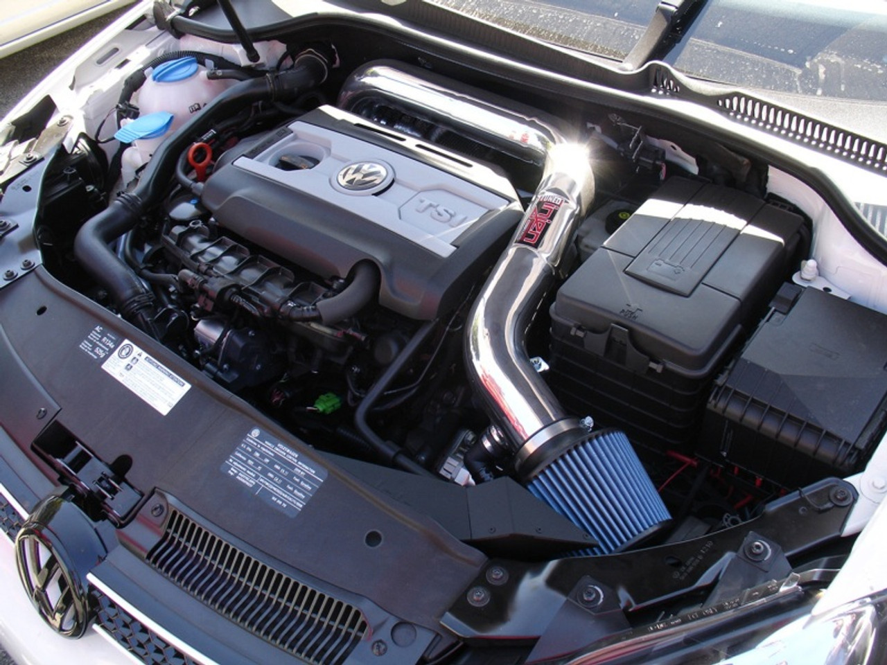 Injen 10-12 VW MKVI GTI 2.0L TSI Black Cold Air Intake - SP3071BLK