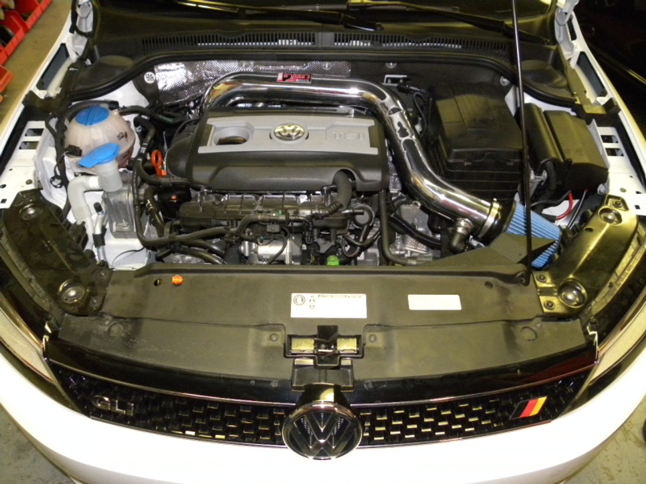 Injen 12 VW MKVI Jetta GLi 2.0L TSI Polished Short Ram Intake w/ MR Tech/Air Fusion/Nano Filter - SP3076P