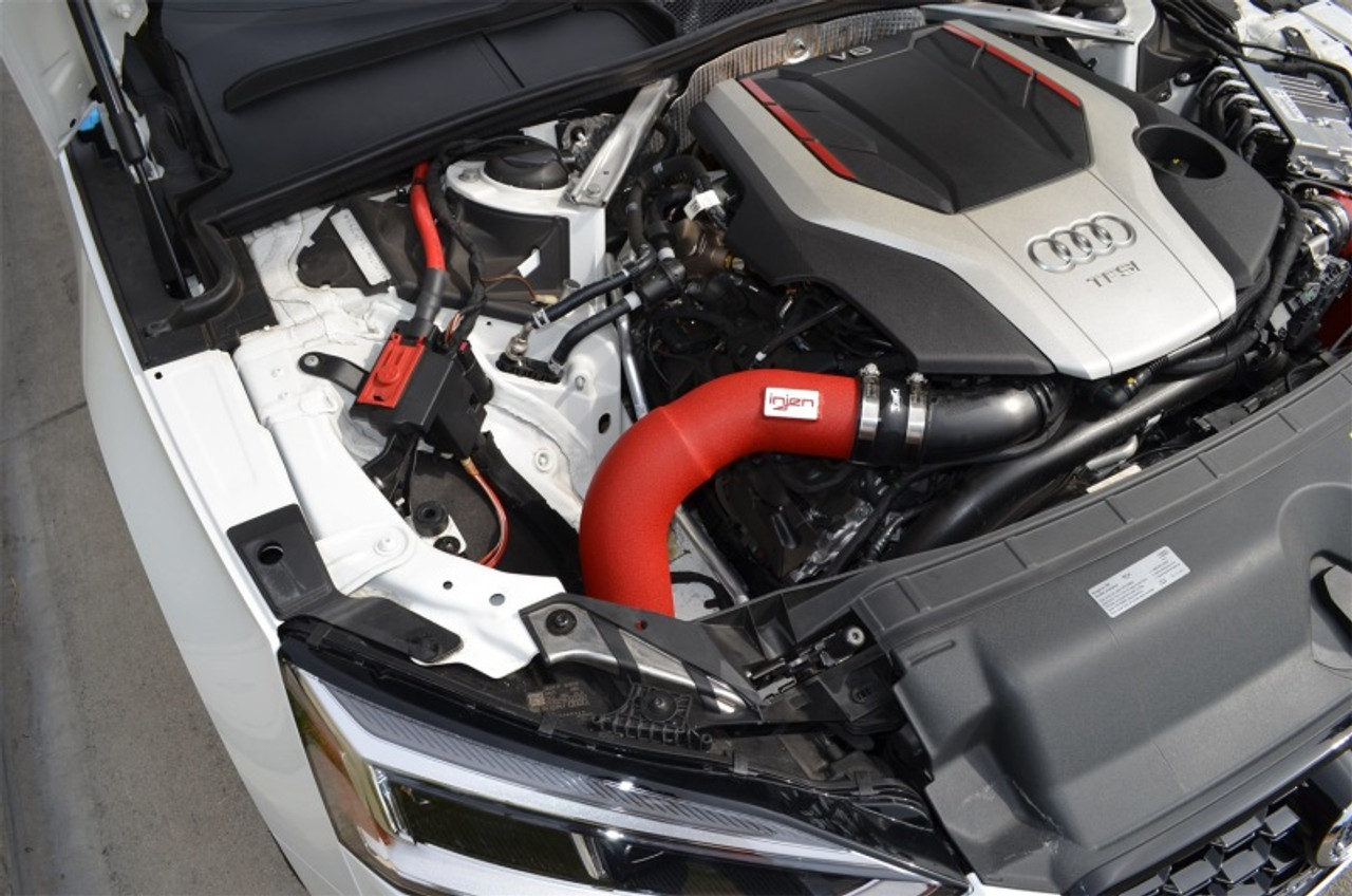 Injen 18-19 Audi S4/S5 (B9) 3.0L Turbo Wrinkle Black Short Ram Intake - SP3082WB