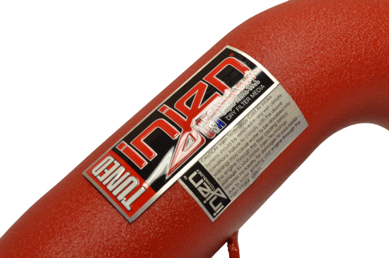 Injen 17-19 Audi A4 2.0T Wrinkle Red Short Ram Air Intake - SP3087WR