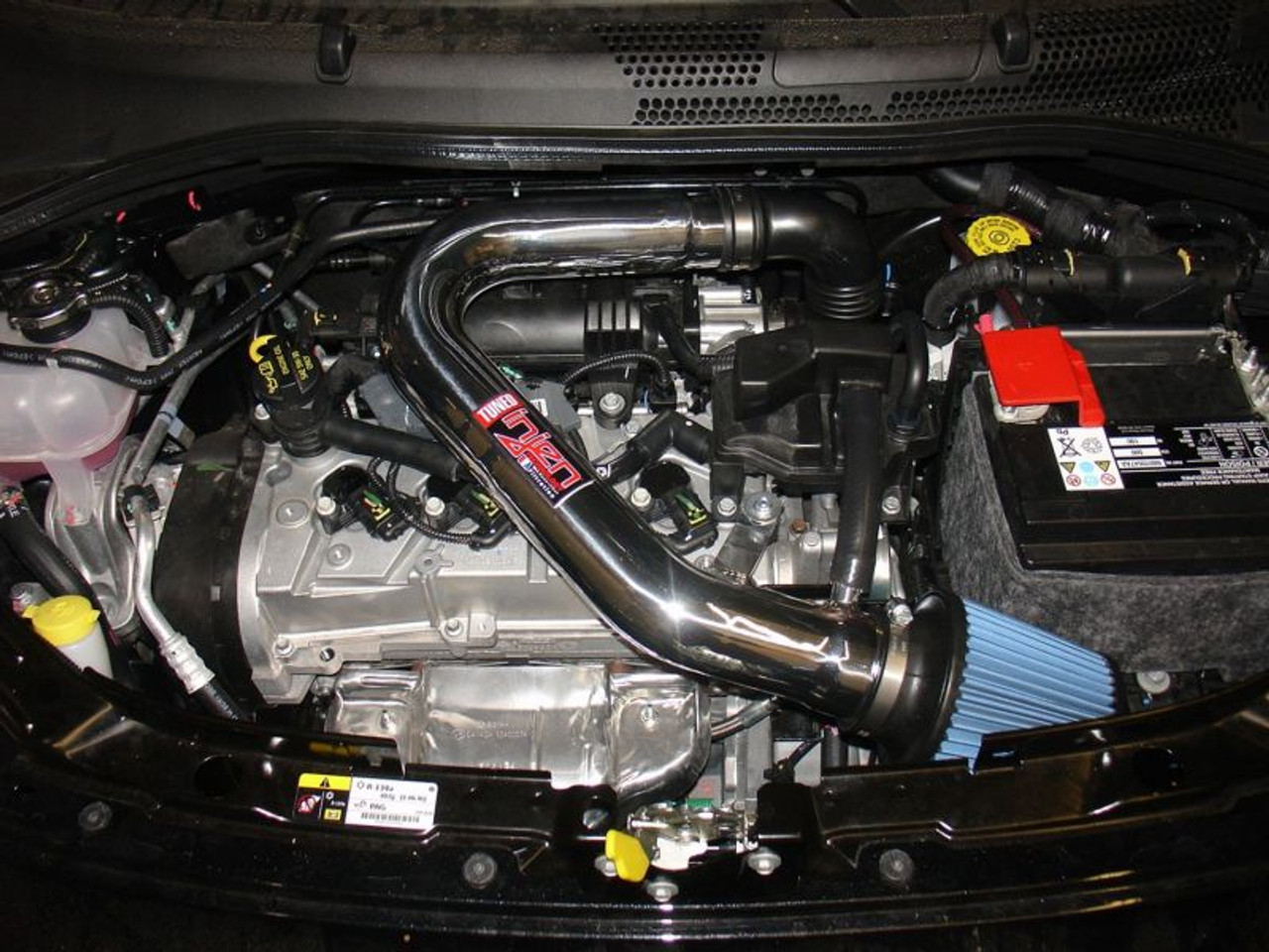 Injen 13 Fiat 500 1.4L 4cyl Black Short Ram Intake w/ MR Tech - SP5022BLK