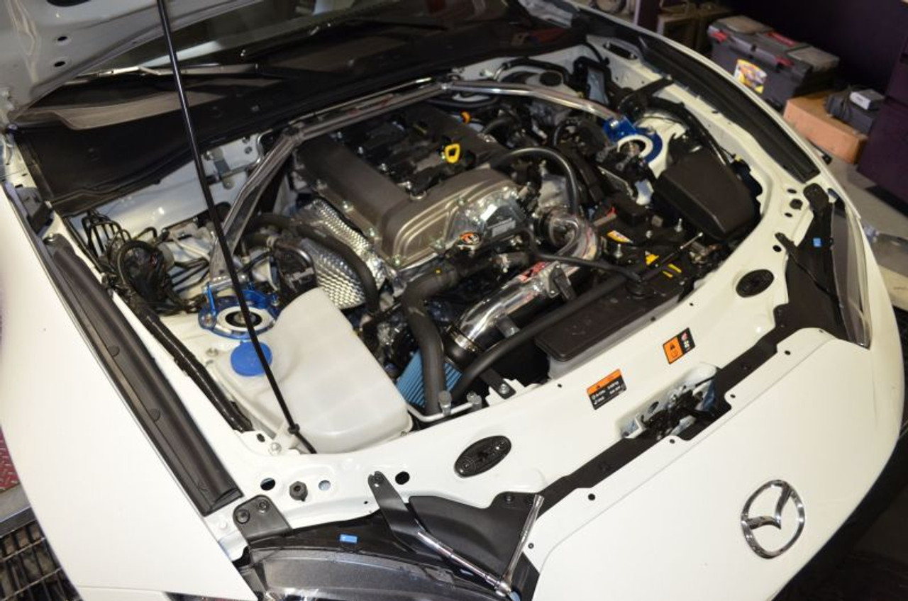 Injen 16-19 Mazda MX-5 2.0L 4Cyl Polished Short Ram Intake w/MR Tech & Heat Shield - SP6010P