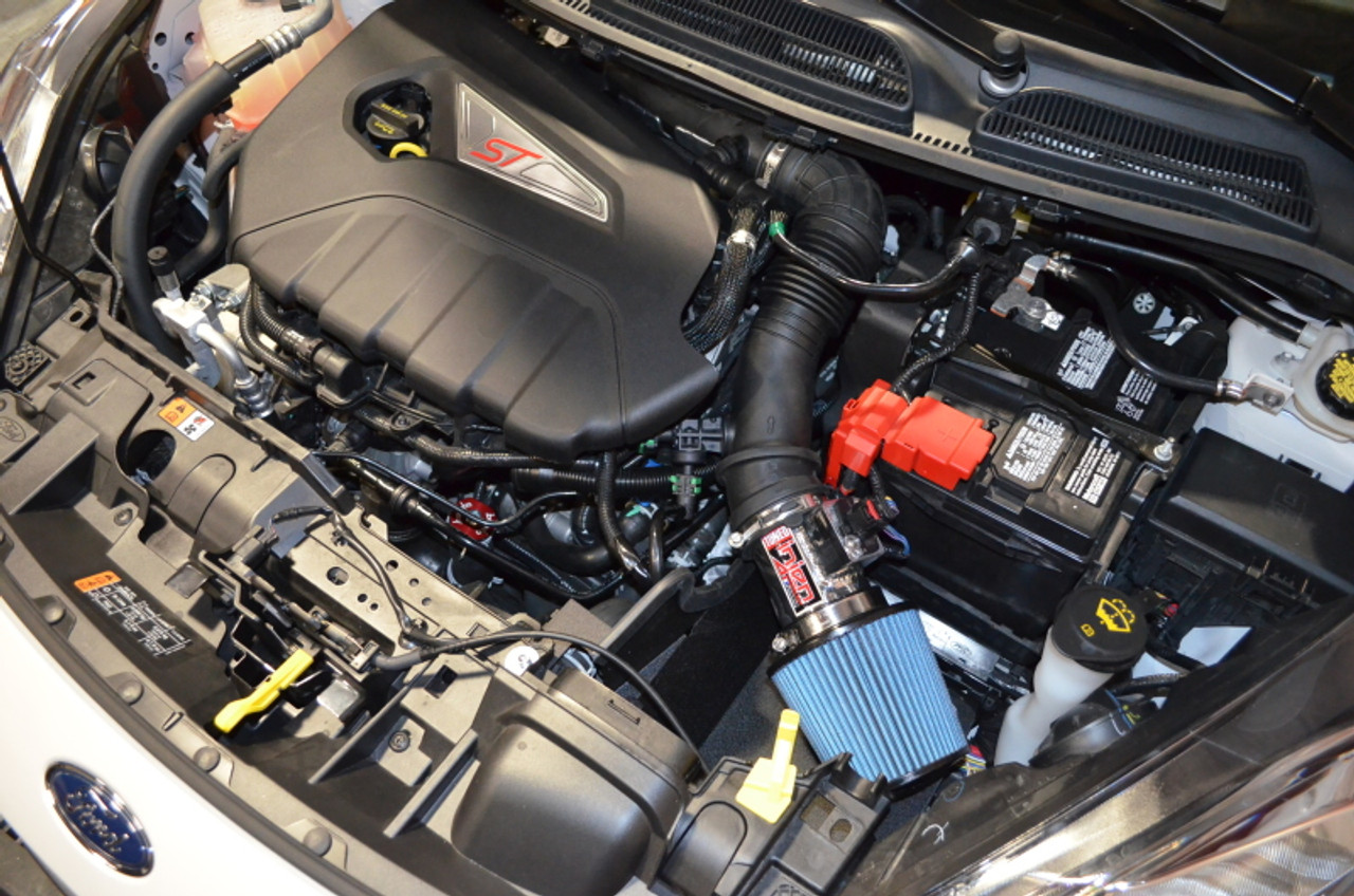 Injen 16-19 Ford Fiesta ST 1.6L Turbo 4Cyl Polished Short Ram Intake w/MR Tech - SP9018P
