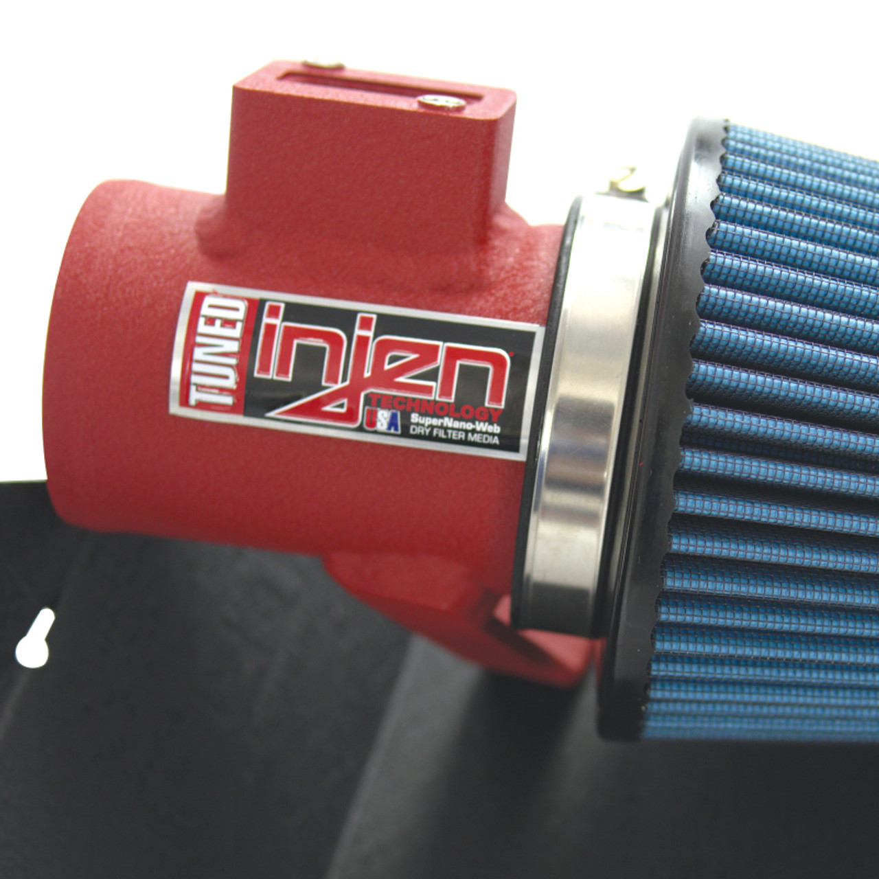 Injen 16-19 Ford Fiesta ST 1.6L Turbo 4Cyl Wrinkle Red Short Ram Intake w/MR Tech (Special order) - SP9018WR