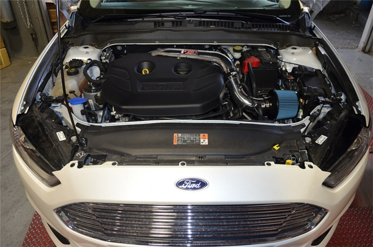 Injen 14 Ford Fusion 2.0L Eco Boost 4Cyl Short Ram Intake w/MR Tech & Heat Shield Polished - SP9063P