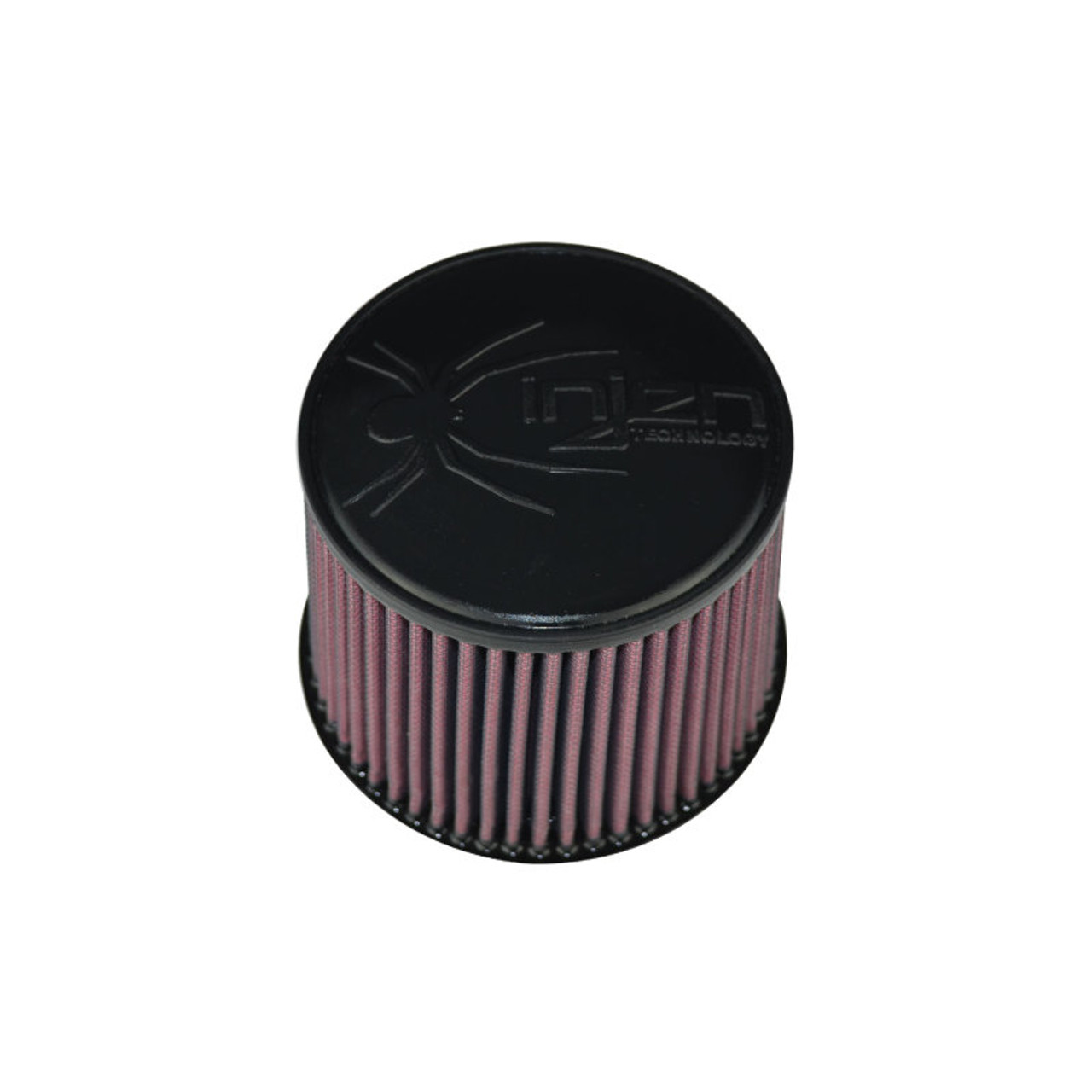 Injen High Performance Air Filter - 3.00 Black Filter 6 Base / 5 Tall / 5 Top - X-1014-BR