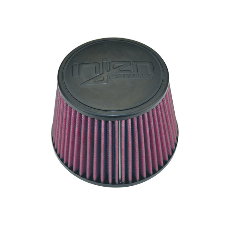 Injen High Performance Air Filter - 3.50 Black Filter 6 Base / 5 Tall / 5 Top - X-1015-BR