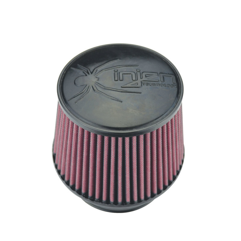 Injen High Performance Air Filter - 4.50 Black Filter 6.75 Base / 5 Tall / 5 Top - X-1018-BR