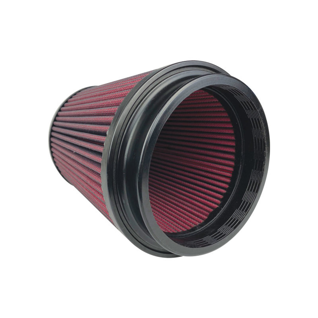 Injen 8-Layer Oiled Cotton Gauze Air Filter 5.0in ID/ 6.5in Base / 6.9in Height / 5.35in Top - X-1051-BR