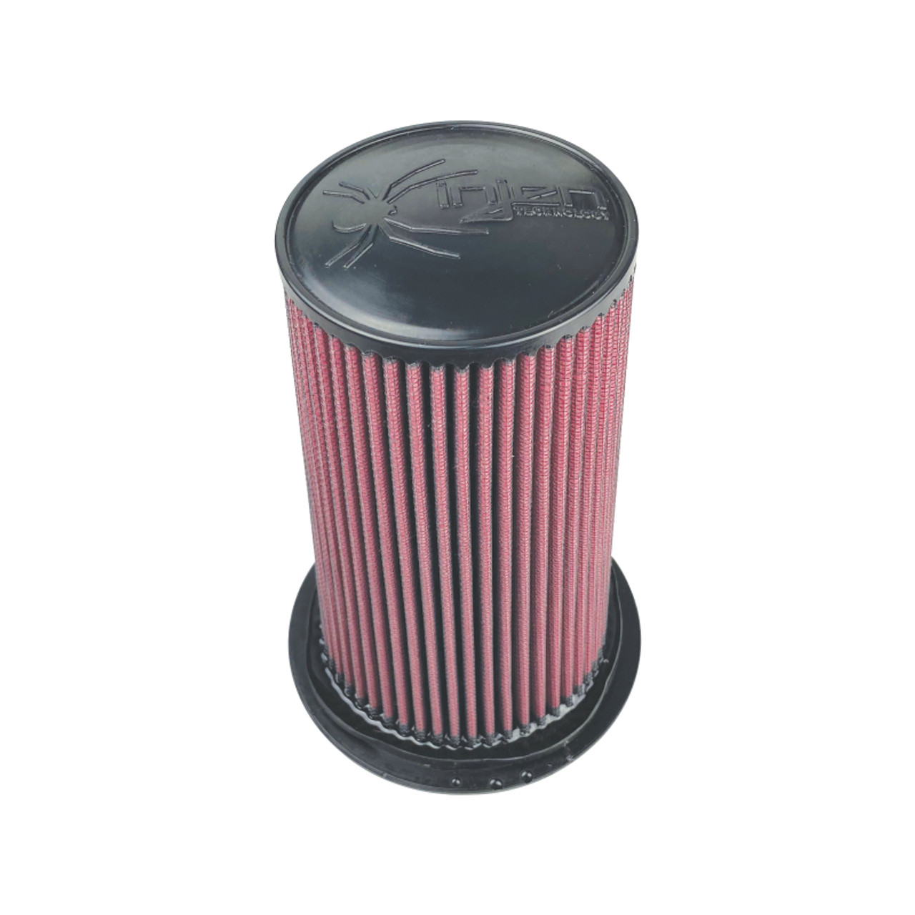 Injen 8-Layer Oiled Cotton Gauze Air Filter 4.0in ID/ 7.0in Base / 8.80in Height / 5in Top - X-1108-BR