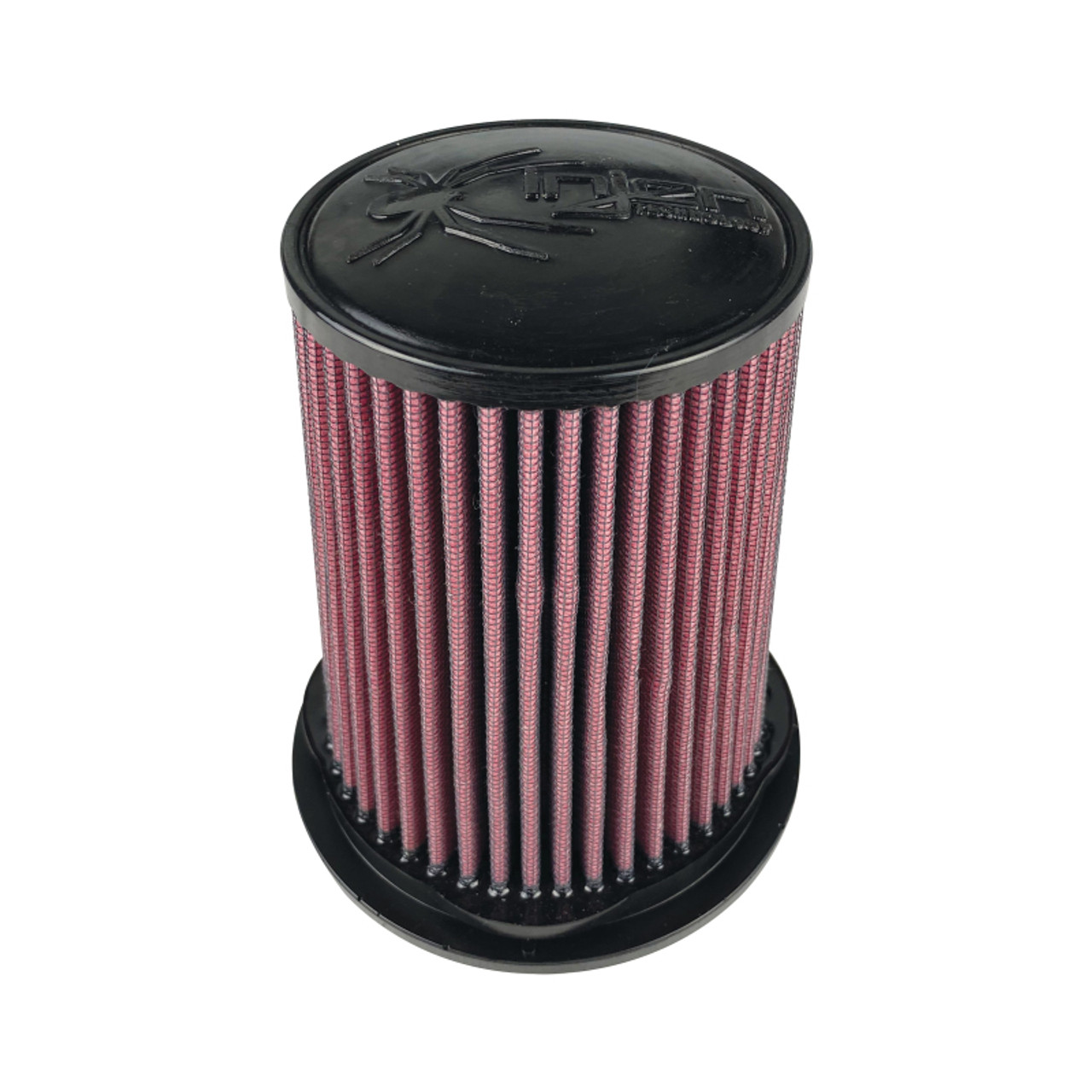 Injen 8-Layer Oiled Cotton Gauze Air Filter 4.0in ID/ 6.5inBase / 6.75in Height / 5in Top - X-1115-BR
