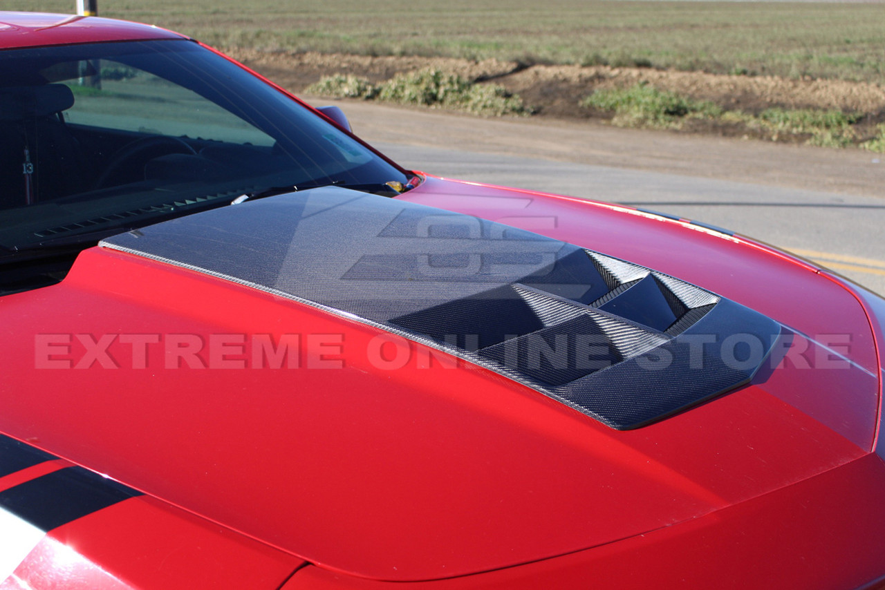 EOS Carbon Fiber Hood Vent TL1 Style - 12-15 ZL1 (HS-172-BKCF)