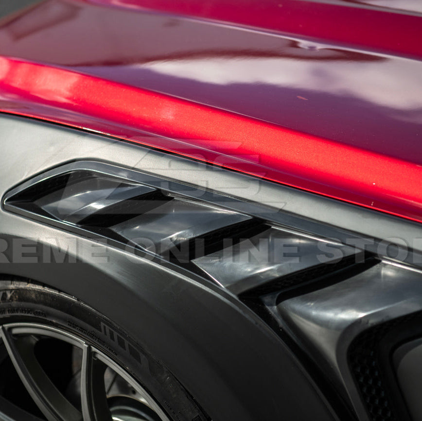 EOS Aluminum Front Fenders GTD Style - 15-17 Ford Mustang (FENDER-1247-ALU)