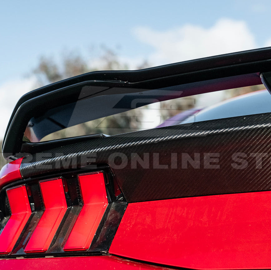 EOS Dark Horse Style Rear Spoiler - Gloss Black - 2024+ Ford Mustang (SPOILER-1381-V2-ABS)