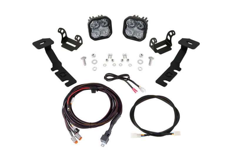 Diode Dynamics 19-25 Toyota RAV4 SS3 LED Ditch Light Kit - Pro White Combo - DD8811 Photo - Primary